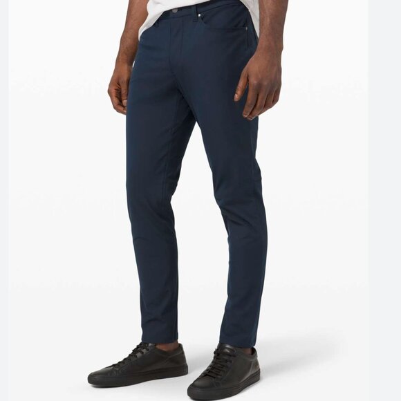 lululemon athletica Other - LULULEMON Men's ABC Slim-Fit Warpstreme Navy Pant size 32